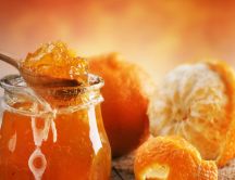 Delicious orange jam - treasures from grandma's closet