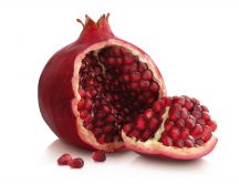 Delicious pomegranate fruit full with vitamins
