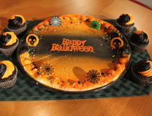Halloween pie - delicious pumpkins cake