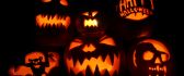 Scary pumpkins - Autumn party, Halloween