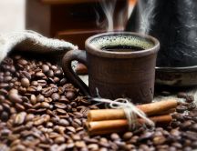 Drink your special coffee with cinnamon every day