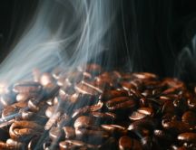 Perfect flavour of fresh roasted coffee beans