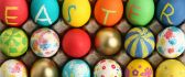 Lots of painted eggs - prepare for Easter
