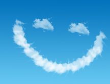 Big smile on the sky - Funny clouds