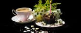 Happy birthday - coffee and delicious muffin