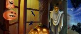 Pumpkins and ghosts - Happy Halloween party