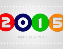 Colourful 2015 - Happy New Year 2015
