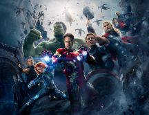 Tony Stark and the Avengers Movie Wallpaper