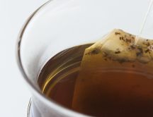 Hot tea in the morning - HD wallpaper