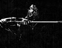 Dishonored stealth action-adventure black wallpaper