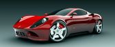Red beautiful Ferrari sport car - HD wallpaper