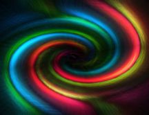 The colorful swirl - HD abstract wallpaper
