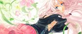 Megurine Luka with pink hair - Anime character