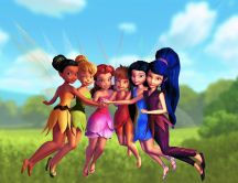 Tinkerbell characters - Disney movie wallpaper