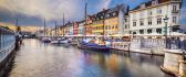 Beautiful winter view from Copenhagen canal - HD wallpaper