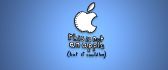 Funny apple message - HD wallpaper