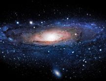 Milky way - wonderful space view