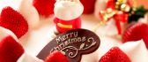 Delicious strawberry cake for Santa Claus - Merry Christmas