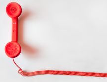 Red Telephone receiver - Funny conversations