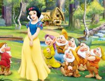 Perfect Cartoons for children - Snow white in the forest