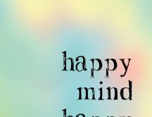 Happy mind Happy life - HD wallpaper friends