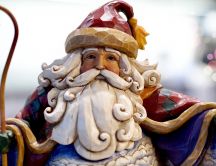 Ceramic Santa Claus - HD wallpaper Christmas time