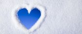 Heart on a window full with snow - HD wallpaper