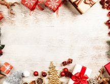 Christmas frame gift and accessories - HD wallpaper time