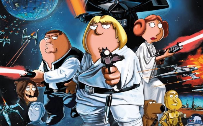 Family Guy Starwars
