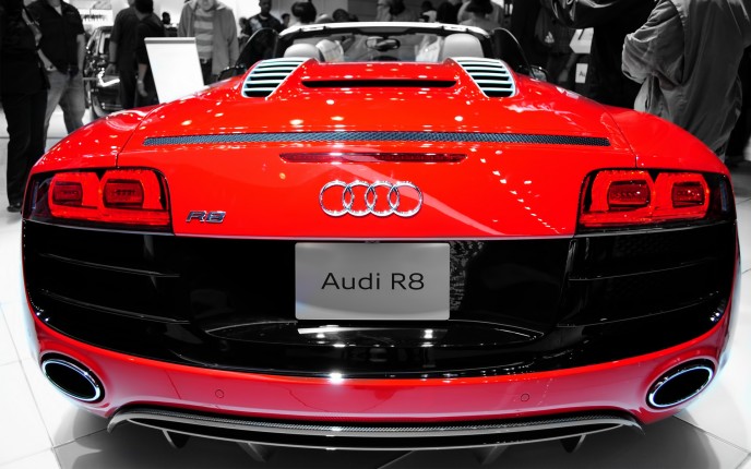 Audi R8 Back