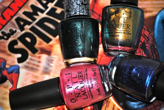 OPI Nail lacquer different colors