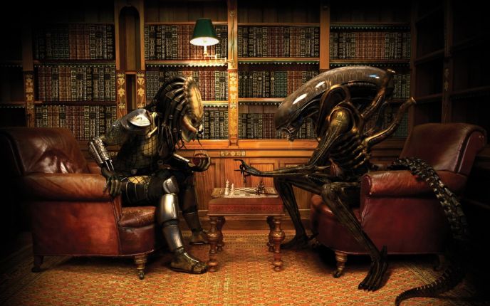 Alien vs Predator at Chess