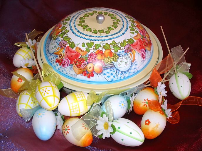 Easter painted eggs 2