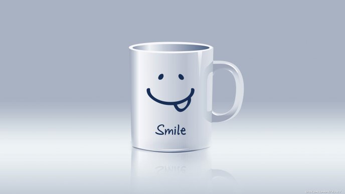 Funny smiley cup