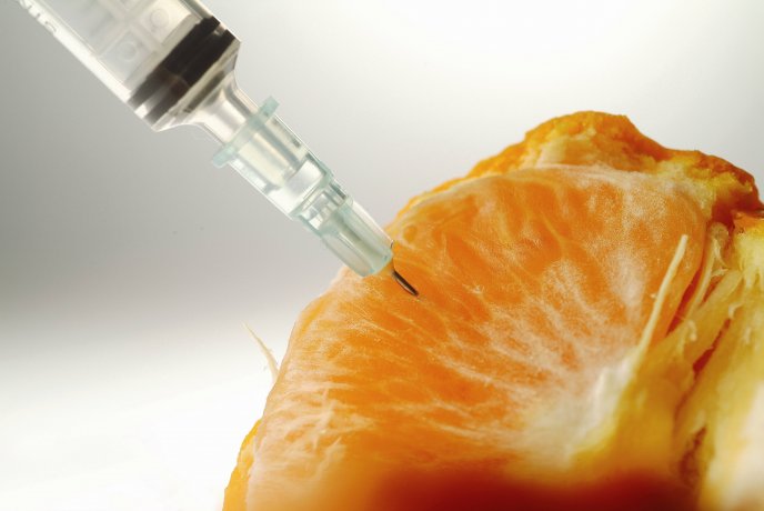 Injection to an orange