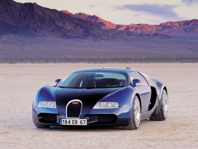 Bugatti Veyron - beautiful car, front