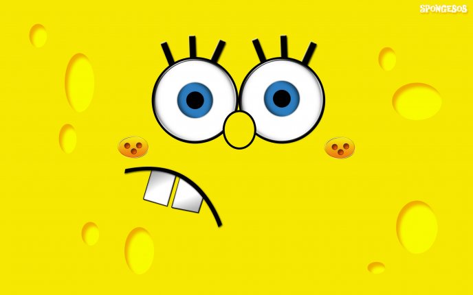 Sponge Bob worried - cartoons character