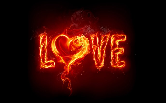 Love is on fire
