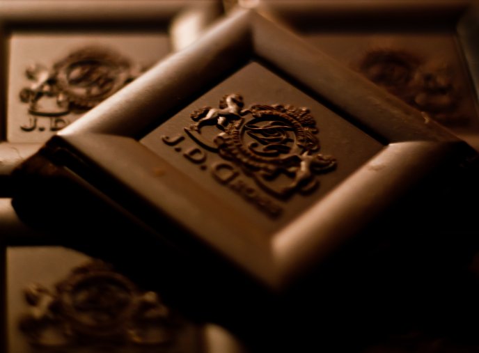 Chocolate - a sweet undeniable - Macro HD wallpaper