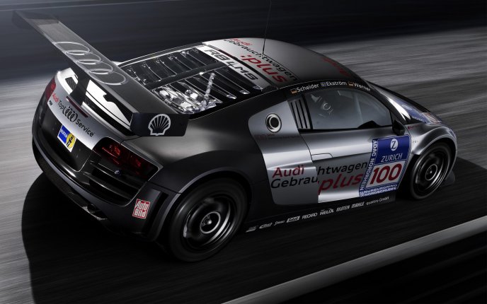 Beautiful race car - Audi R8 LMS
