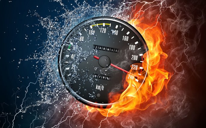 Car mileage - the limit between fire and water