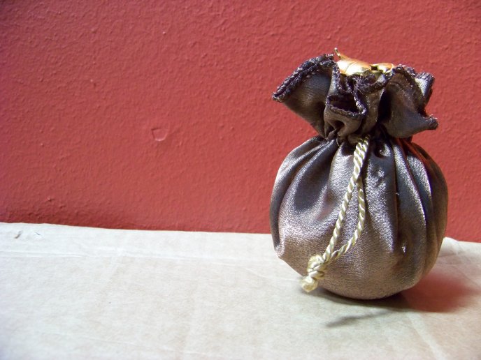 A surprise bag - small bottle of perfume