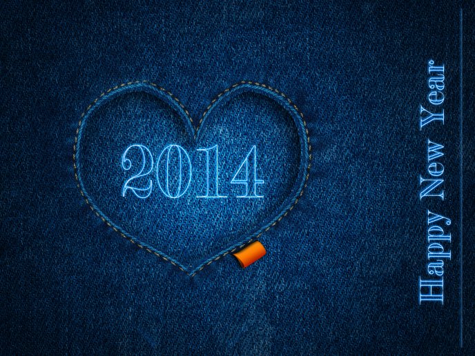 Pants pocket - Happy New Year 2014