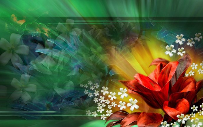 Beautiful bouquet of flowers - HD wallpaper