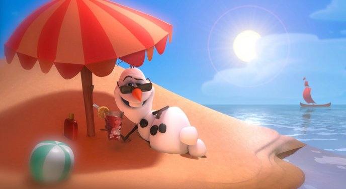 Olaf - the most funny snowman ever - Frozen movie