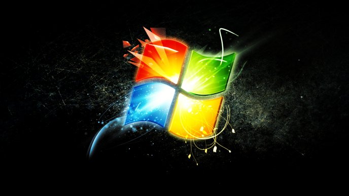 HD Windows 7 wallpaper - Graphic design theme