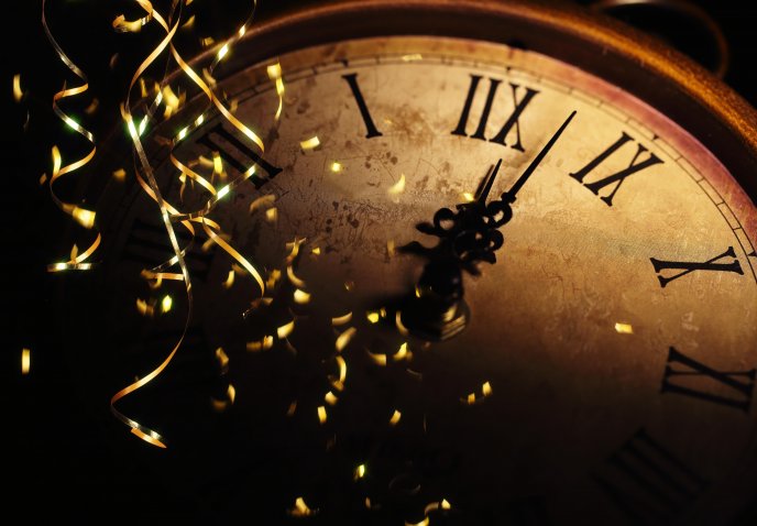 Twelve o'clock - Happy New Year 2016
