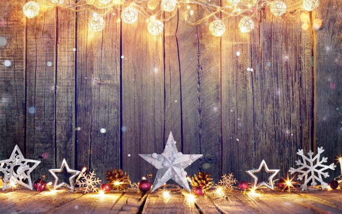 Christmas Ornaments - Wonderful stars and snowflakes
