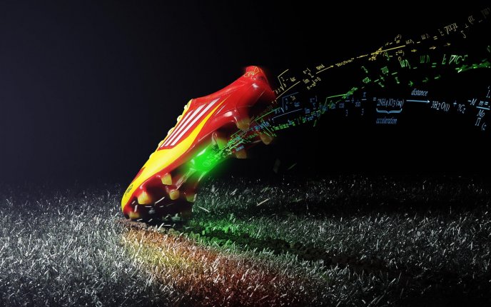 High speed for magic sport shoes - Adidas is cool