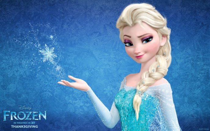 Queen Ana from Frozen - Beautiful animation movie
